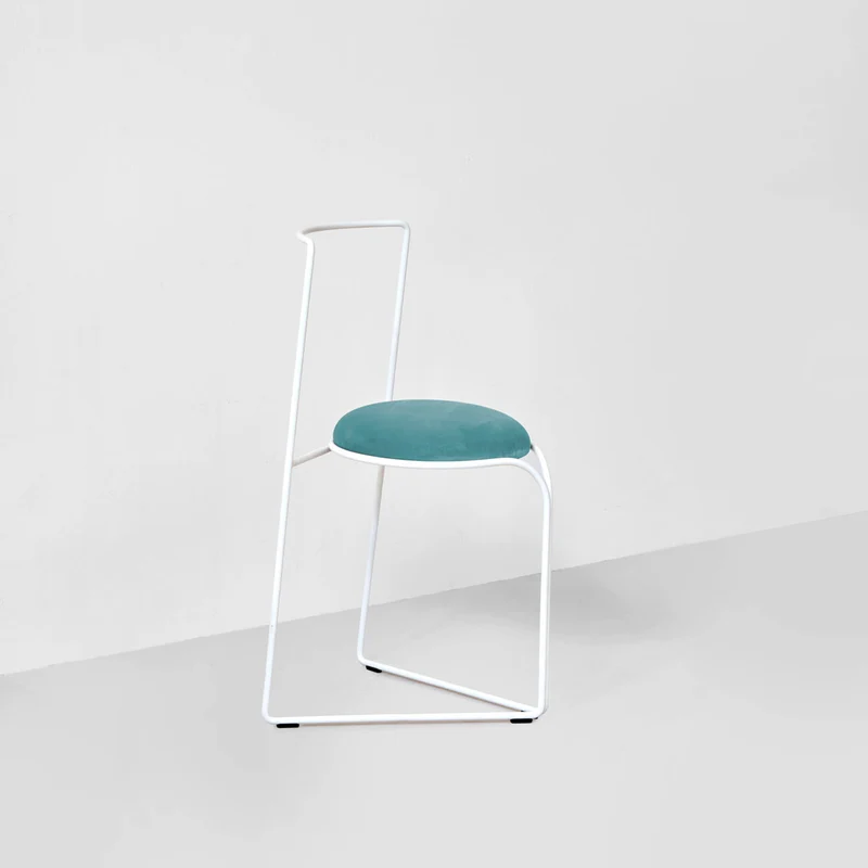 Steel Upholstered FLOW CHAIR by Enrico Girotti for LapiegaWD