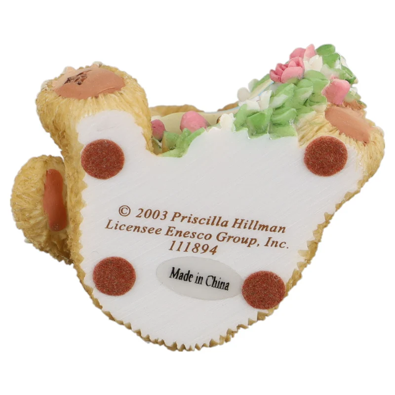 Teddy 111894 "December" Sparkling Hearts December Mini Figurine