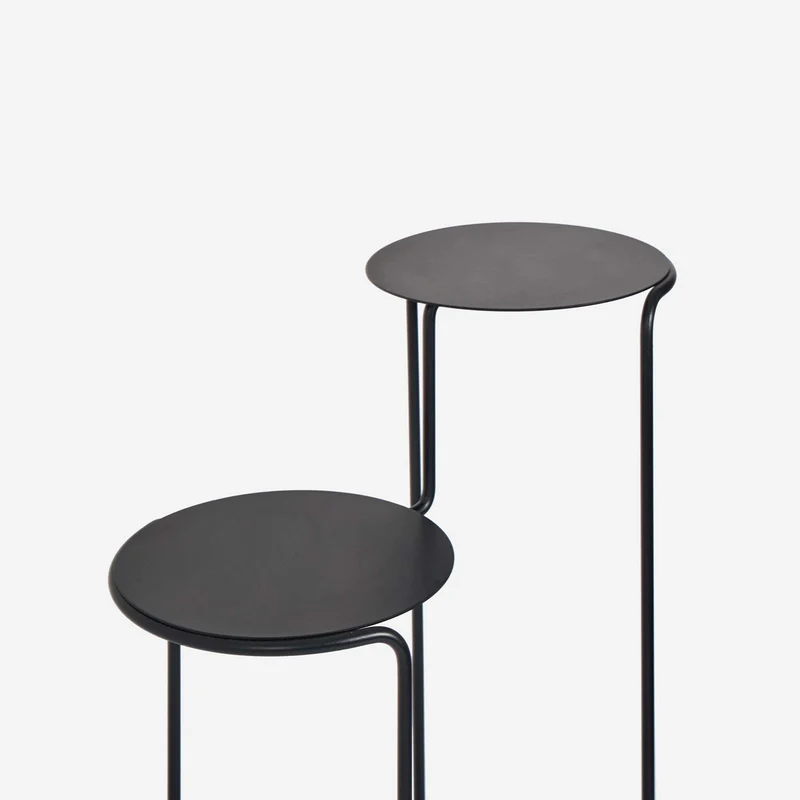 Outdoor Steel Side Table BISTABLE by Enrico Girotti for LapiegaWD
