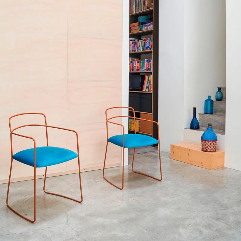 Upholstered Chair SEIDECIMI by Enrico Girotti for LapiegaWD