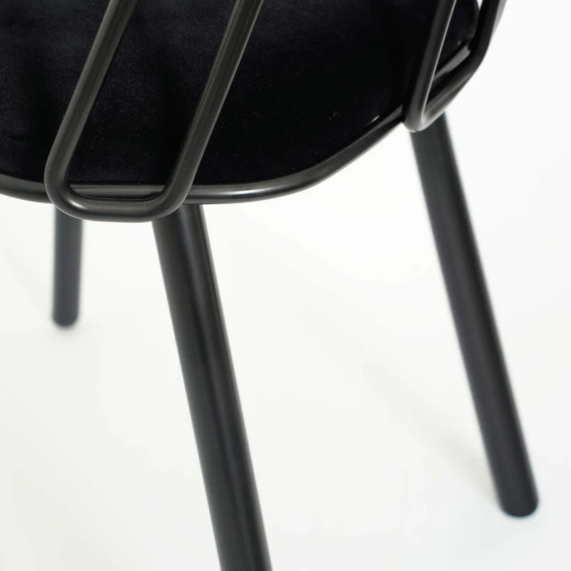 Steel Upholstered Chair CERTOSINA PIPE by Enrico Girotti for LapiegaWD
