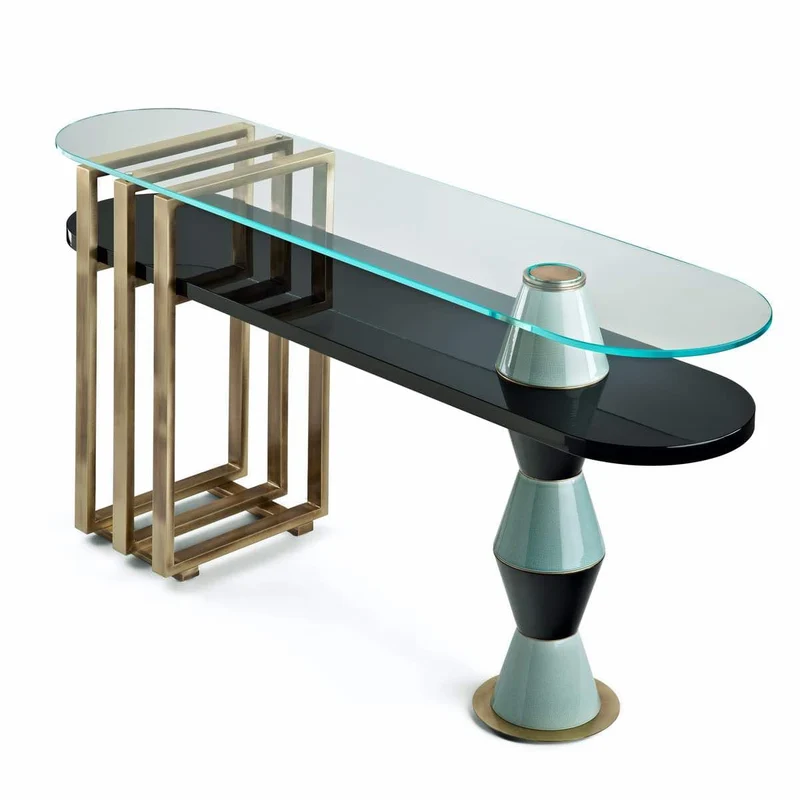 Console PALM by Piero Angelo Orecchioni for Marioni