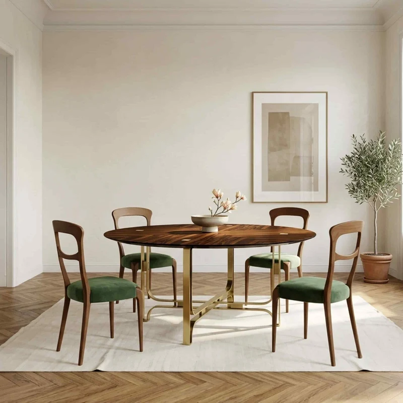 Round Dining Table GREGORY by Studio 63 for Marioni