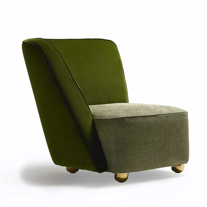 Armchair BAIA Right Side by Piero Angelo Orecchioni for Marioni