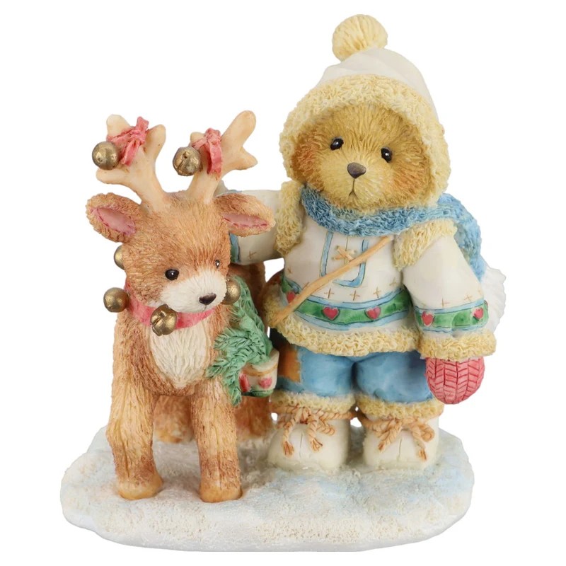 Teddy 617245 Nils "Near And Deer For Christmas"