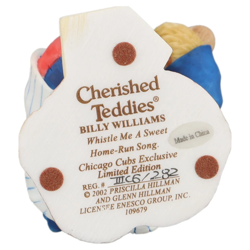 Teddy 109679 Billy Williams "Whistle Me A Sweet Home-Run Song."