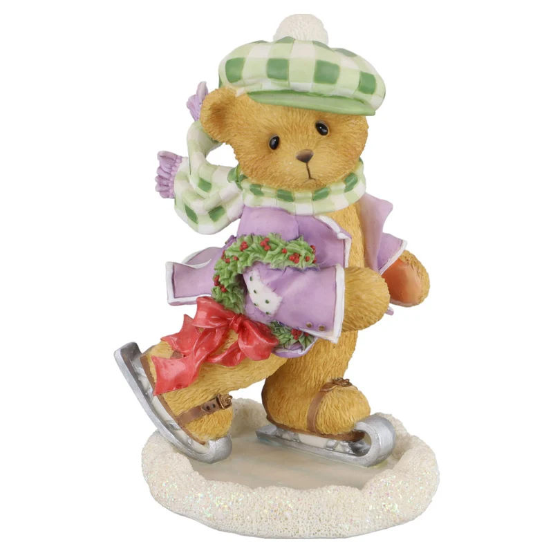 Teddy 269751 Adam "It's A Holiday On Ice" Boy Ice Skating Figurine