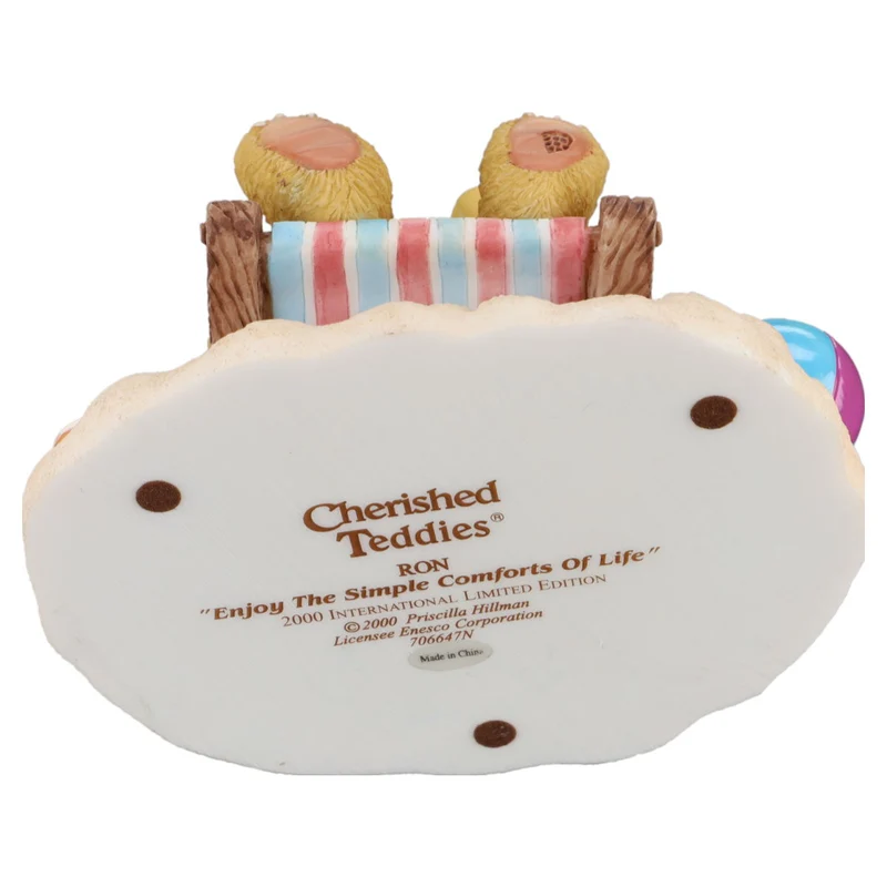 Teddy 706647N Ron "Enjoy The Simple Comforts Of Life"