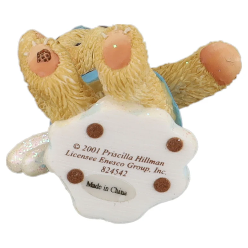 Teddy 824542 December Angel On Cloud Mini Figurine