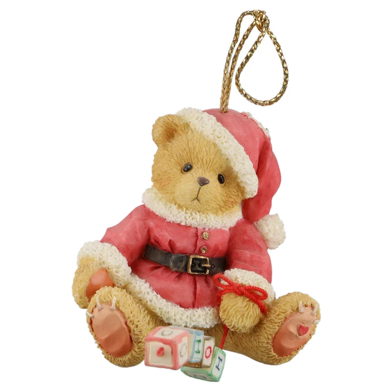 Teddy 176168 Santa With Ho Ho Blocks