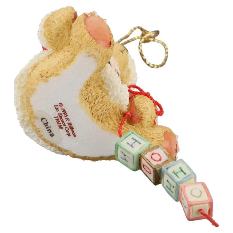Teddy 176168 Santa With Ho Ho Blocks