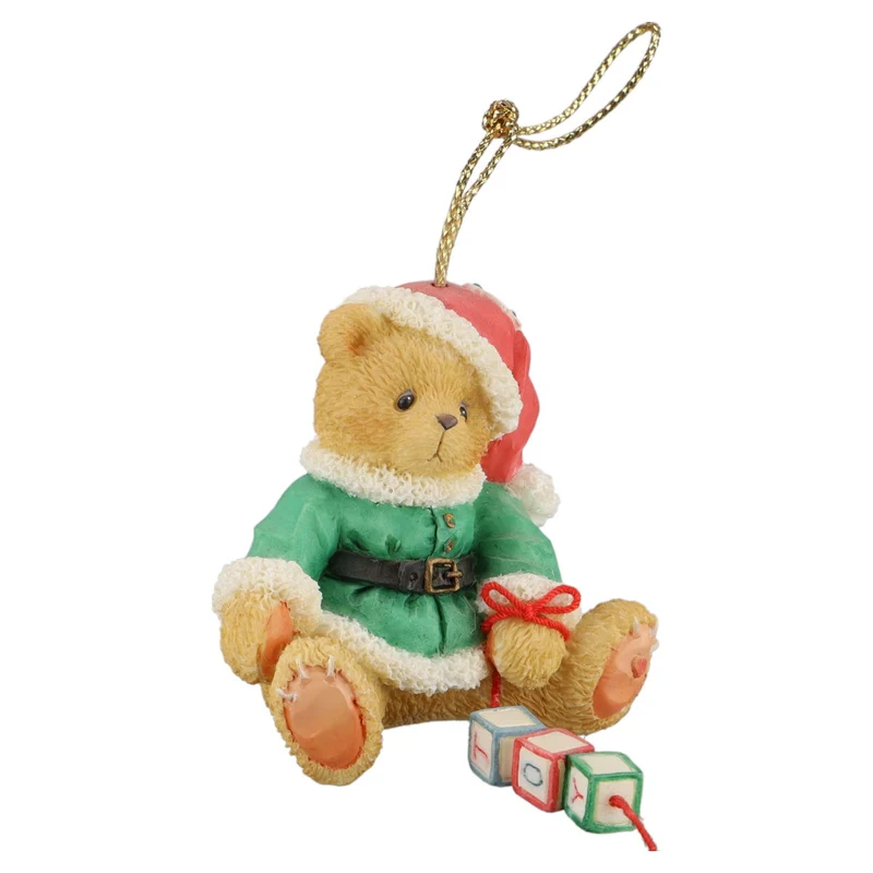 Teddy 176168 Santa With Joy Blocks