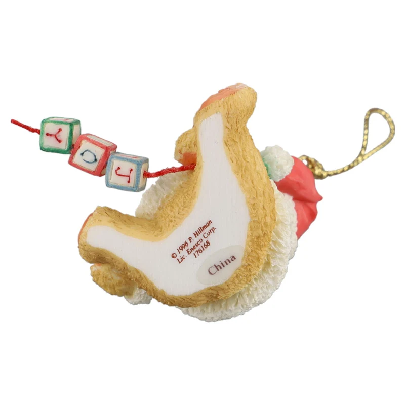 Teddy 176168 Santa With Joy Blocks