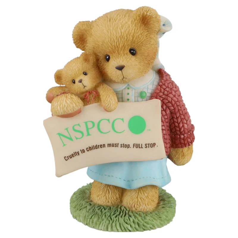 Teddy 822353 Amy "Sold In Aid Of The NSPCC. NSPCC Registered Charity No. 216401"