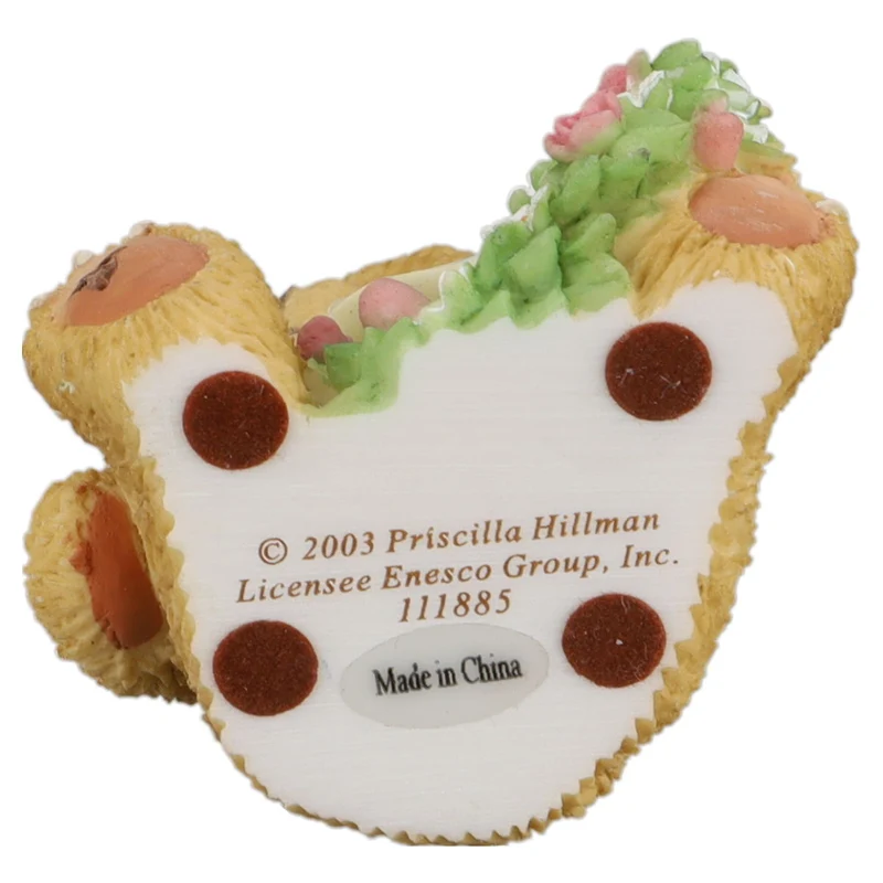 Teddy 111885 "April" Sparkling Hearts April Mini Figurine