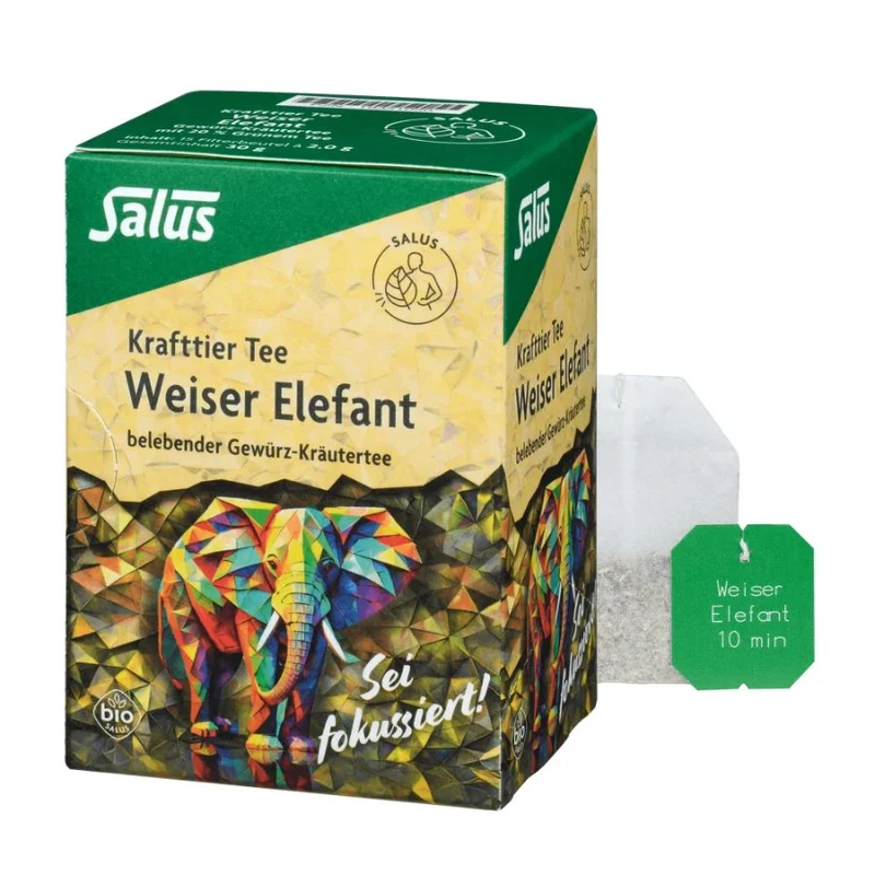 Salus Krafttier Tee Weiser Elefant 15FB/30g