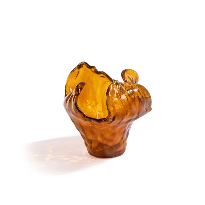 Glass Vase WATER ILLUSION by Assia Karaguiozova for Poltrona Frau