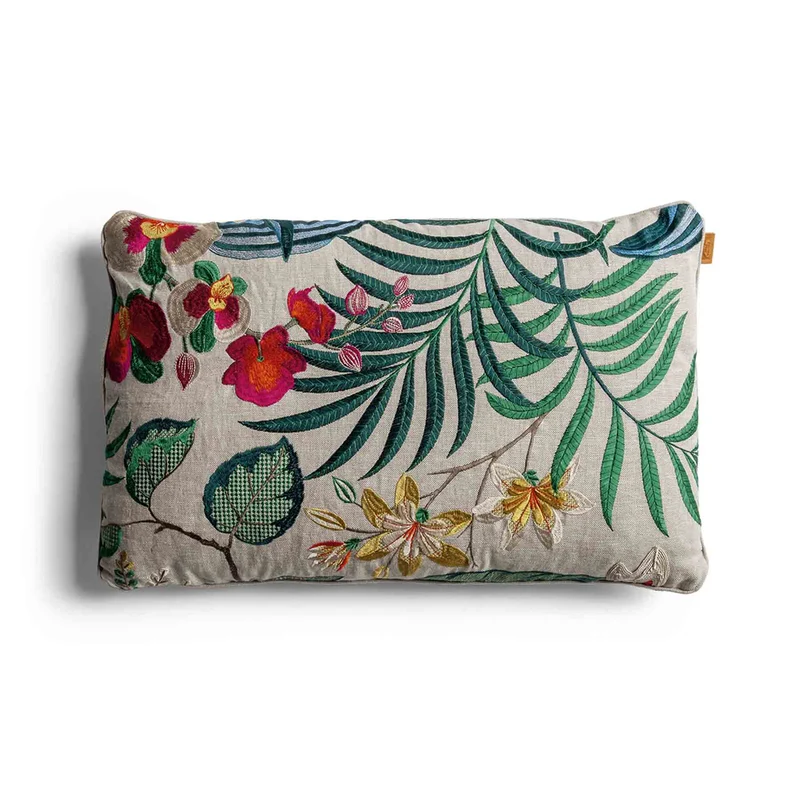 Cushion HELICONIA DREAMIN by Giulio Ridolfo with Chiara Novello for Poltrona Frau