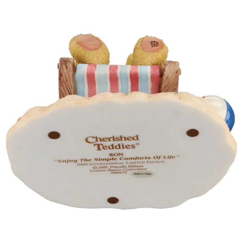 Teddy 706647E Ron "Enjoy The Simple Comforts Of Life"