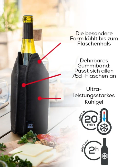 Kühlmanschette schwarz FRIZZ FRITZ
