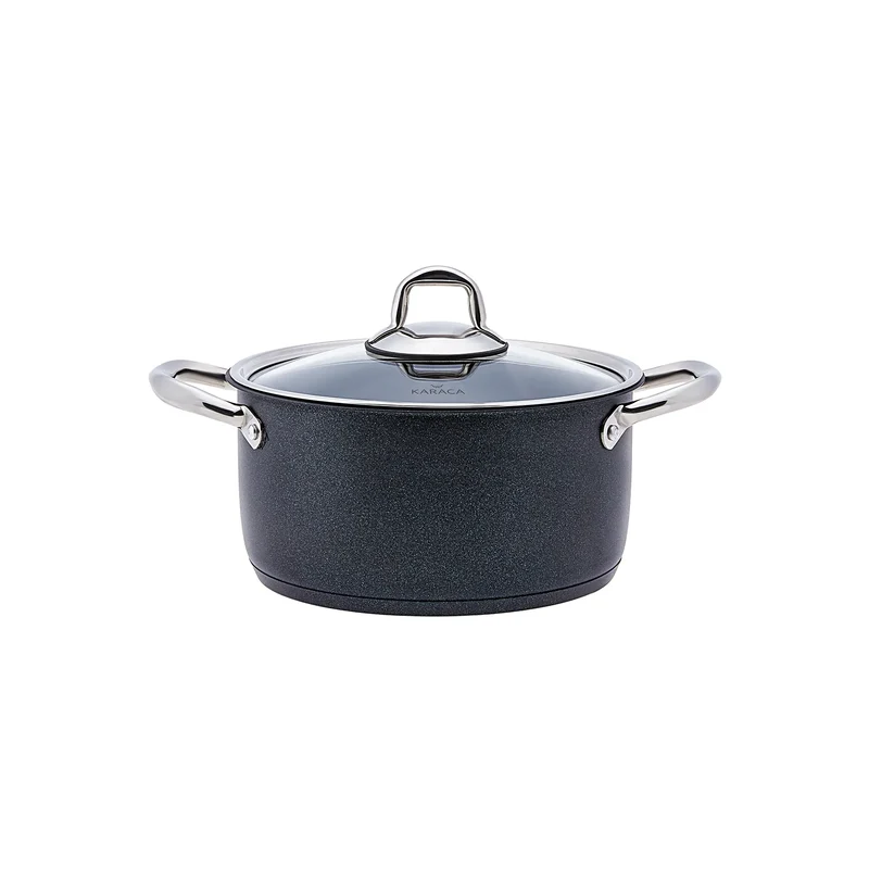 Karaca Diamond Steel Plus 7-teiliges Kochtopfset
