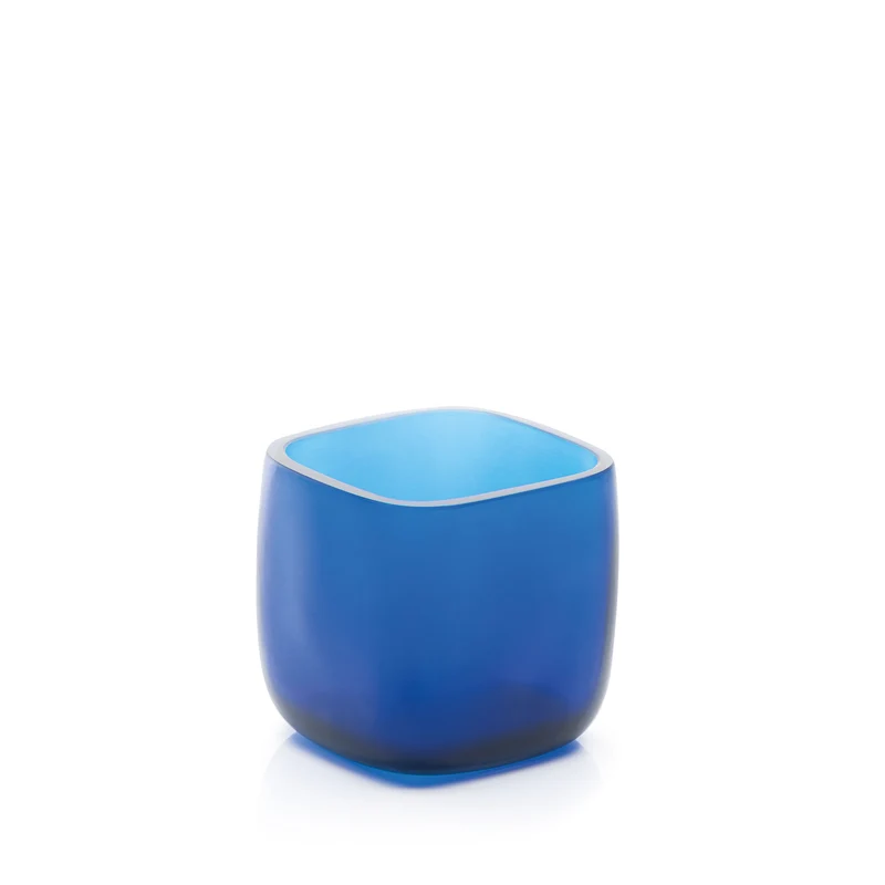 Murano Glass Vase CUBES by LPWK for Purho
