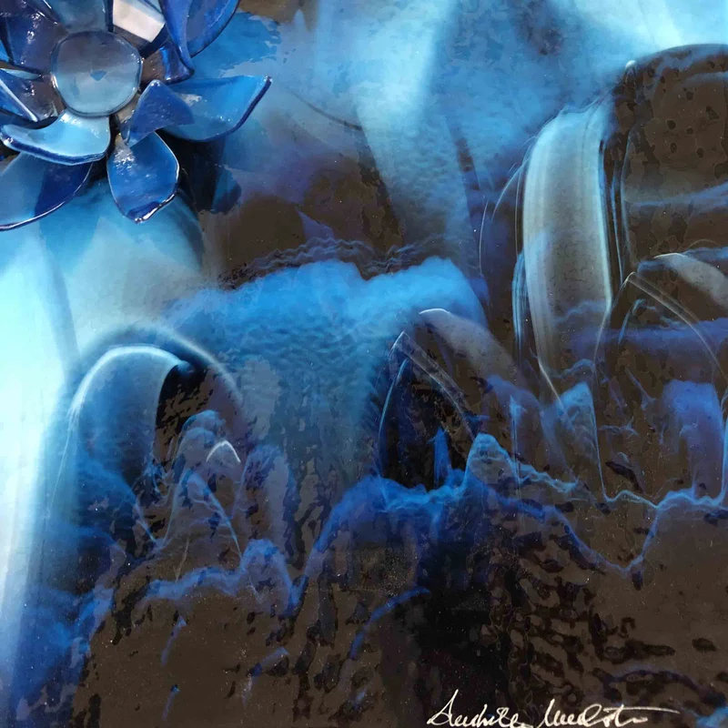 Murano Glass Tray OCEANO by D.i. Più Andretto Design