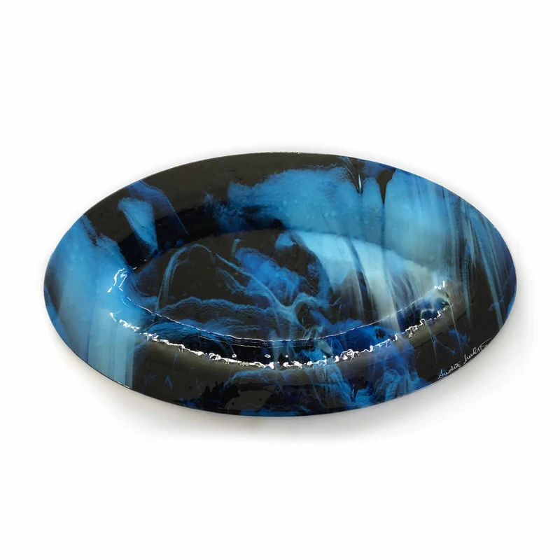 Murano Glass Serving Tray OCEANO by D.i. Più Andretto Design