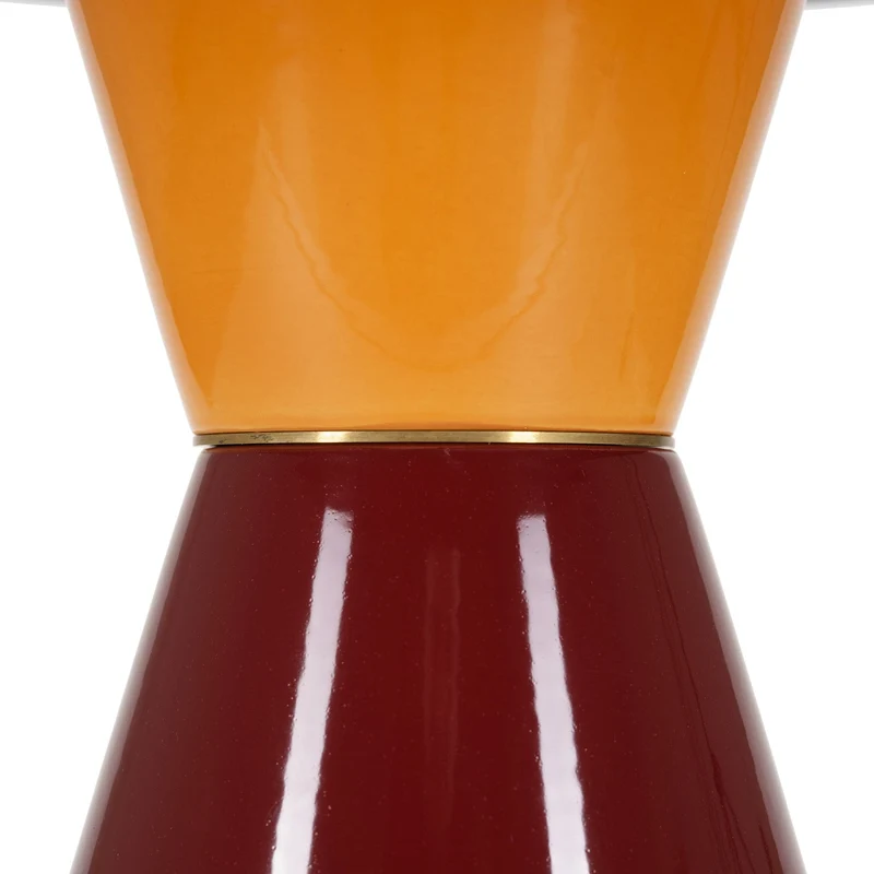 Medium Round Side Table PALM by La Récréation for Marioni
