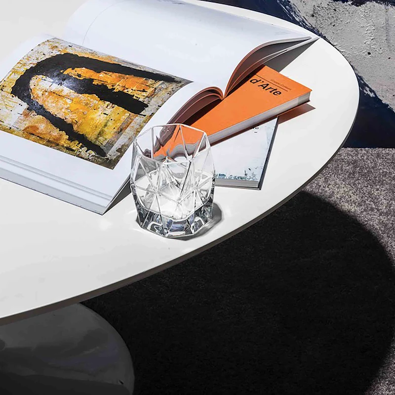 Murano Glass Water Glasses DIAMOND Set of Six by Karim Rashid for Purho
