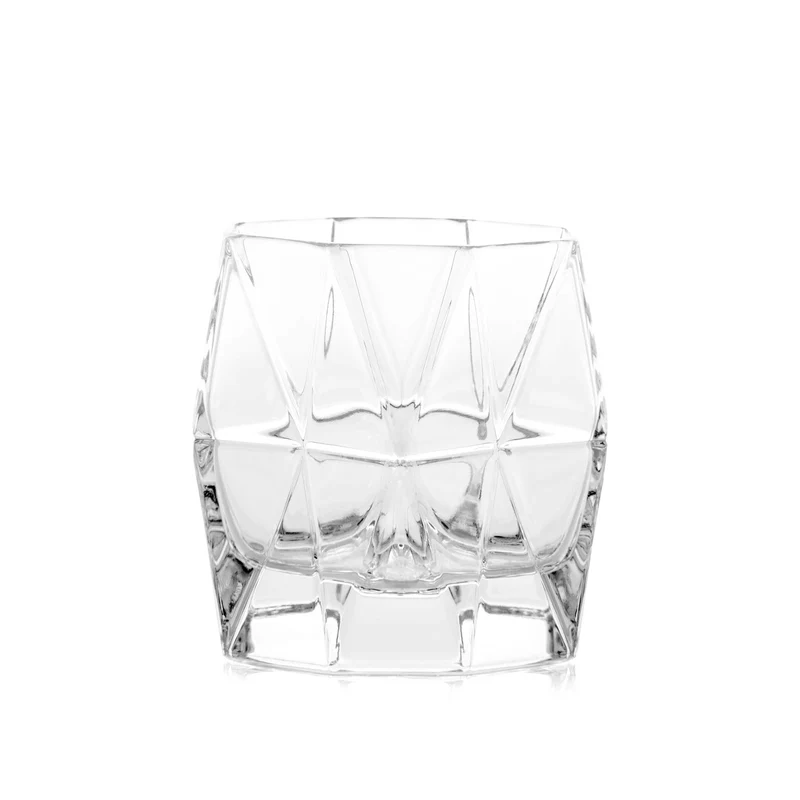 Murano Glass Water Glasses DIAMOND Set of Six by Karim Rashid for Purho