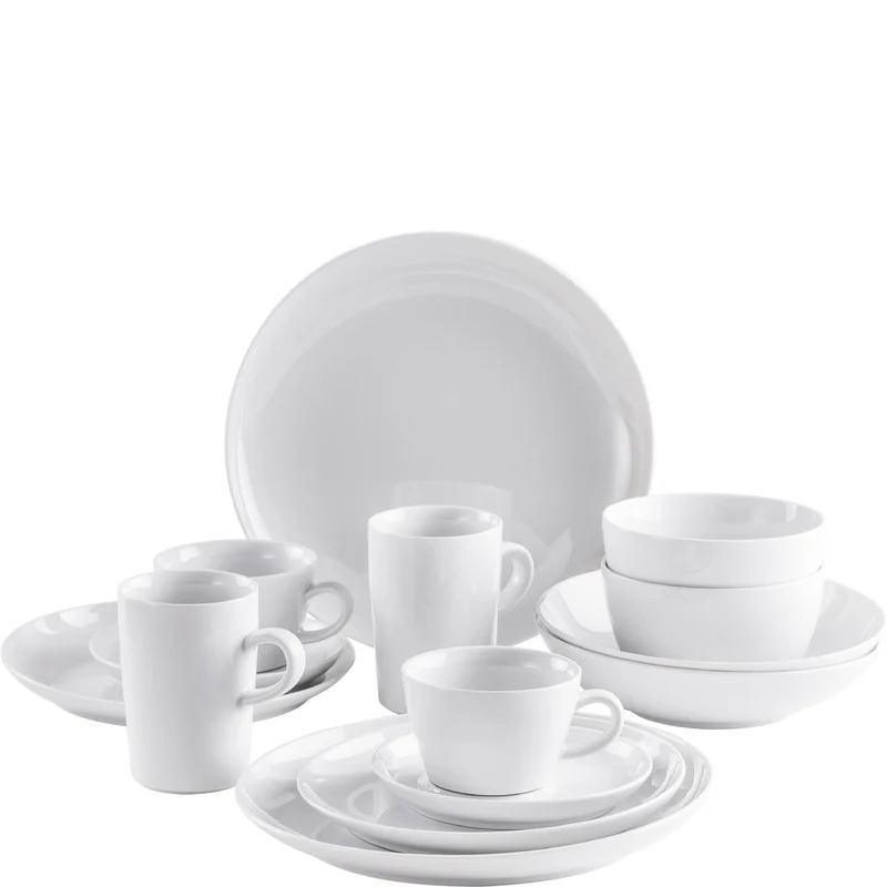 KAHLA Five Senses Design 2 Go Set 14tlg. weiß