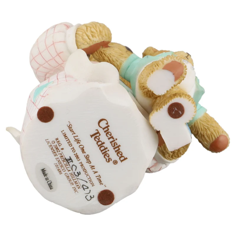 Teddy 101686 "Start Life One Step At A Time" Mom Walking Baby Figurine