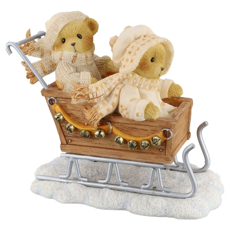 Teddy 4005883 Fran & Vinny "It's Lovely Weather For A Sleigh Ride Together"