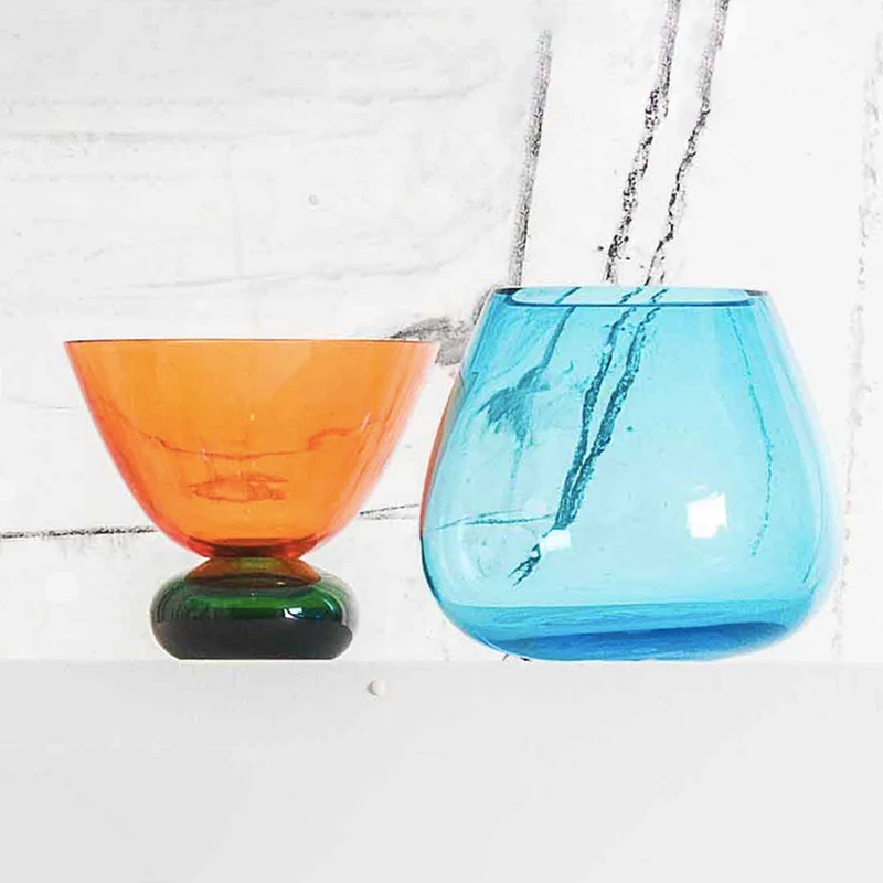 Murano Glass Vase KOUNT by Karim Rashid for Purho