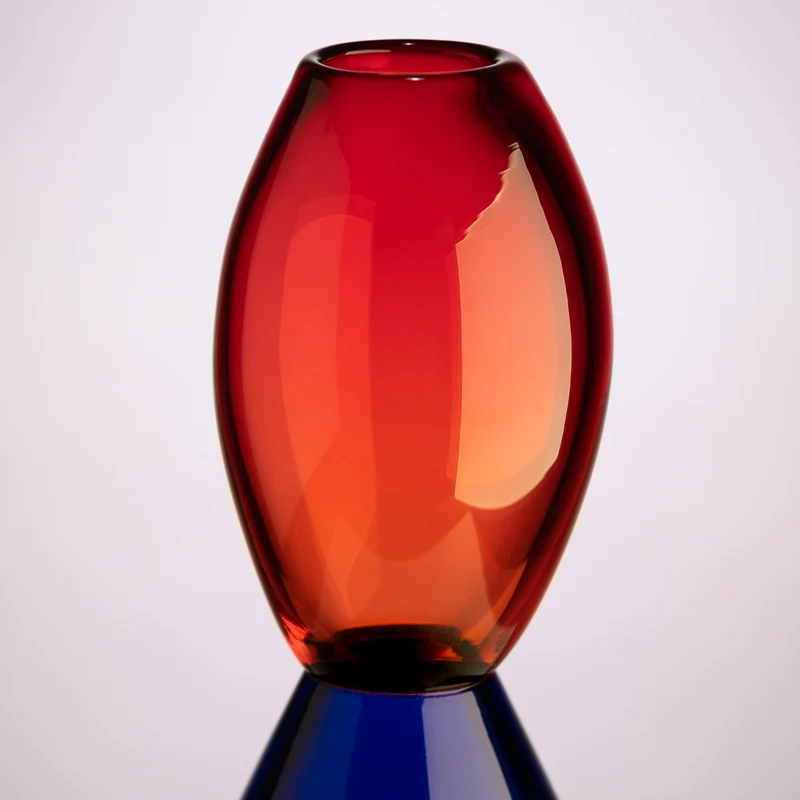 Murano Glass Vase KING by Karim Rashid for Purho