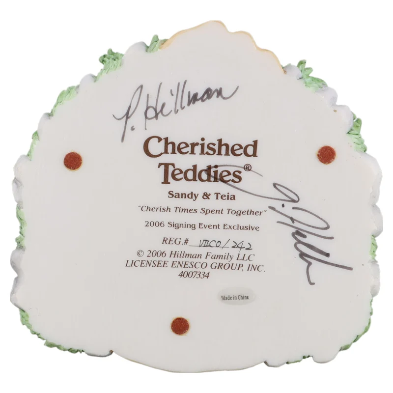 Teddy 4007334 Sandy & Teia "Cherish Times Spent Together"