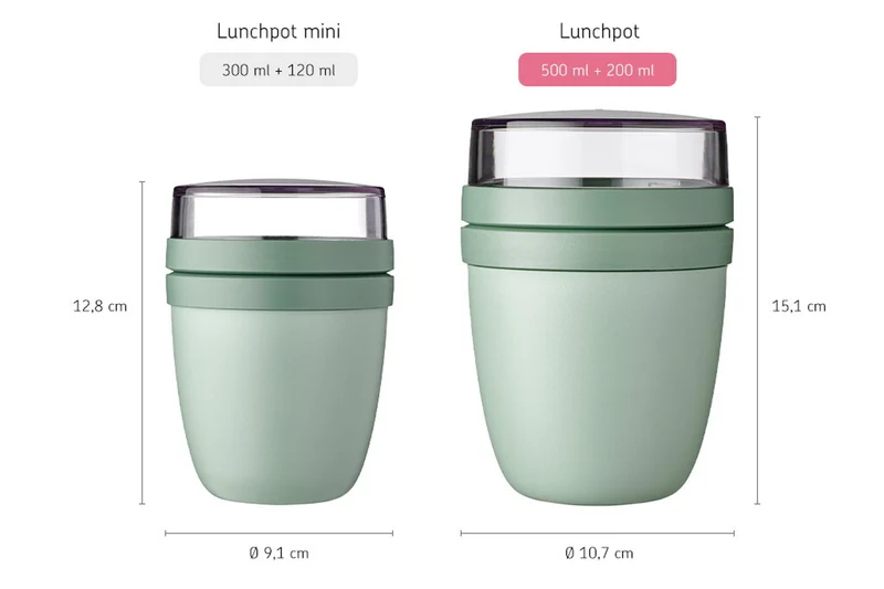 Lunchpot nordic blue Ellipse