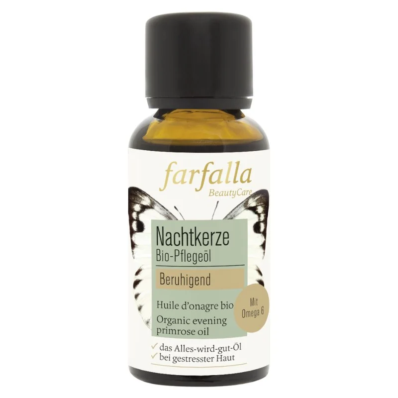Farfalla Nachtkerze, Bio-Pflegeöl, beruhigend 30ml