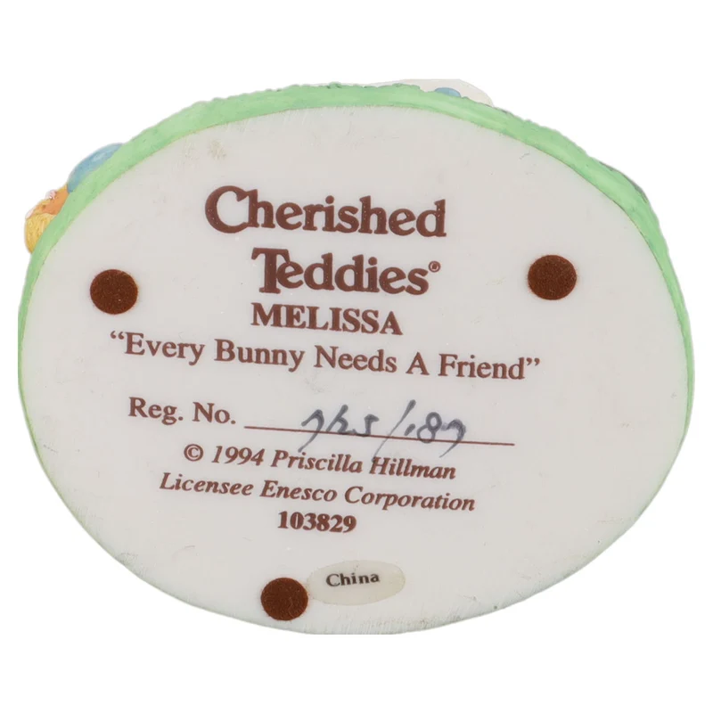 Teddy 103829 Melissa "Every Bunny Needs A Friend"