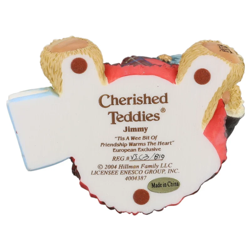 Teddy 4004387 Jimmy "Tis A Wee Bit Of Friendship..." Scottish Boy Figurine