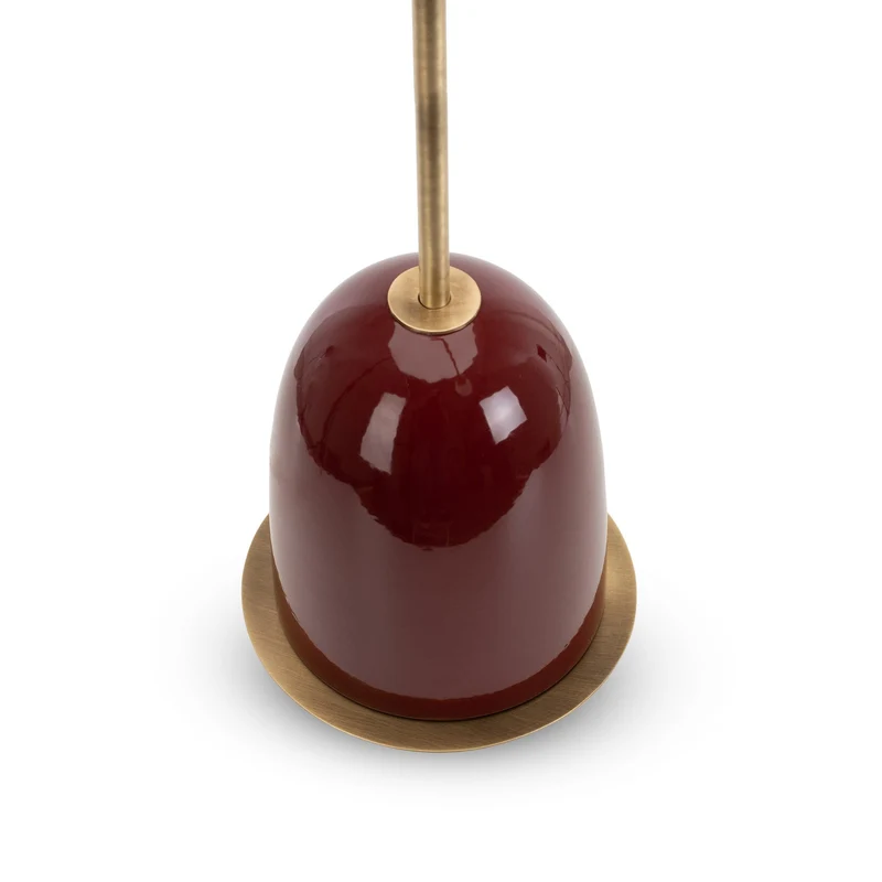 Table Lamp PINS Dark Red by La Récréation for Marioni