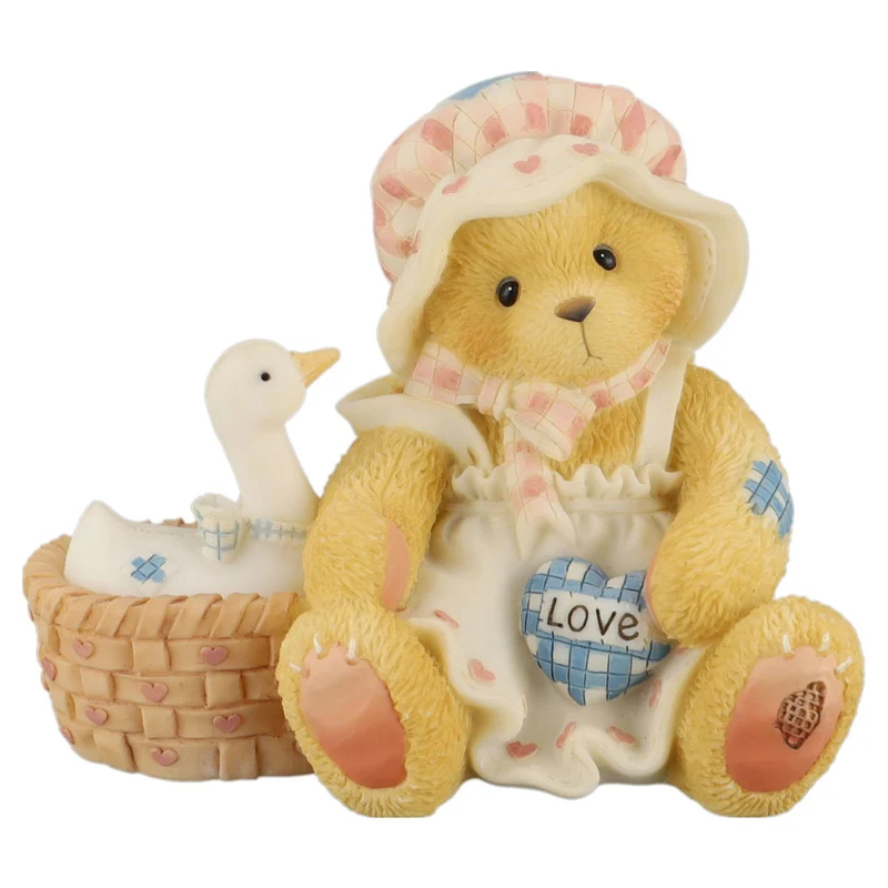 Teddy 476617 Rita Girl With Blanket And Goose NALED Exclusive Figurine