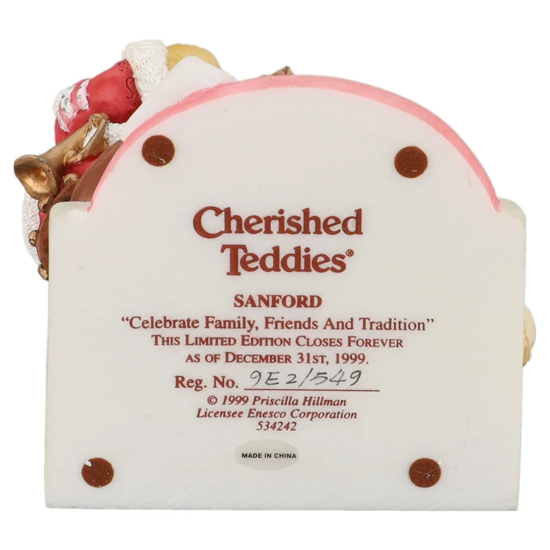 Teddy 534242 Sanford "Celebrate Family, Friends And Tradition"
