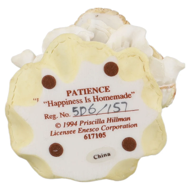 Teddy 617105 Patience "Happiness Is Homemade"