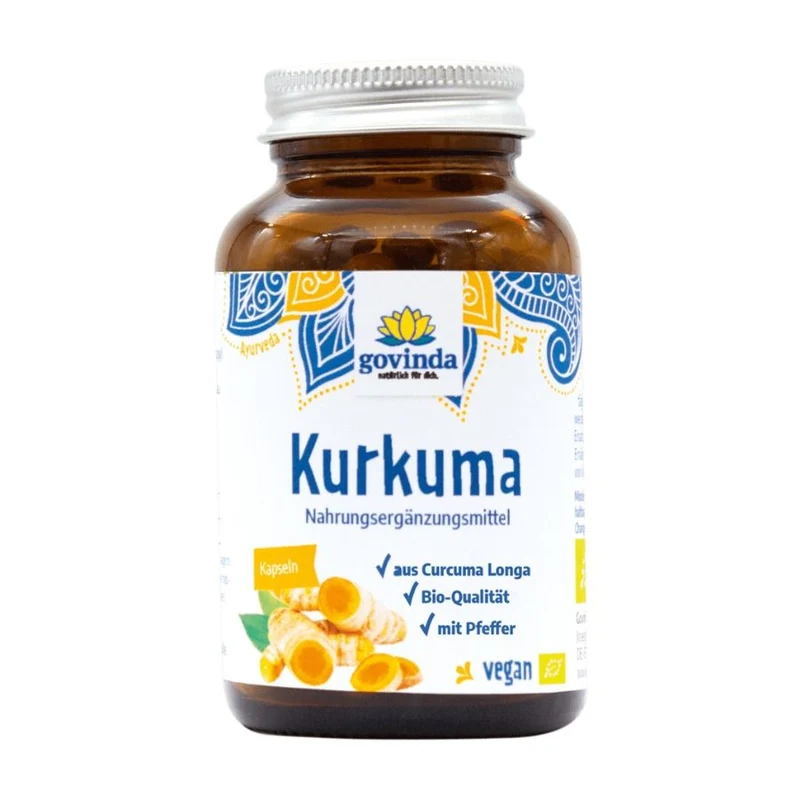Govinda Kurkuma-Kapseln Bio 45 g