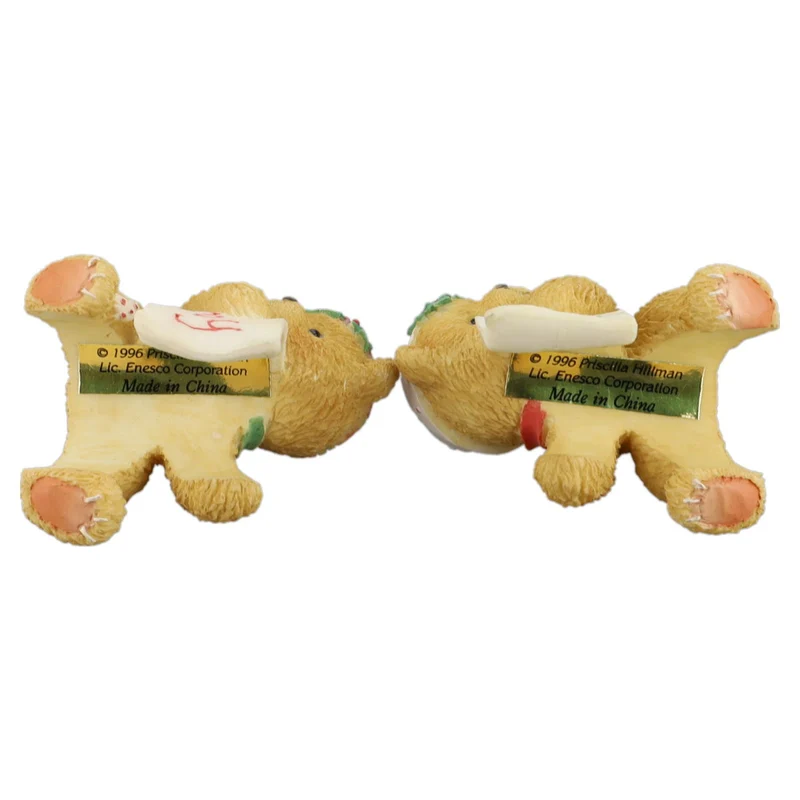 Teddy 651419 Bears With Stocking Hats Candle Huggers