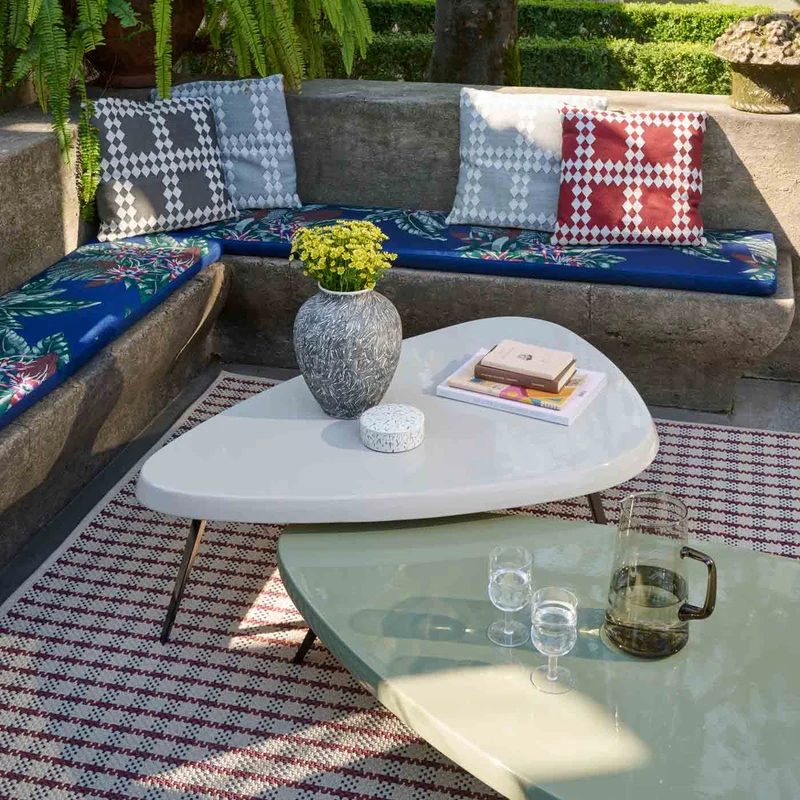Outdoor Coffee Table MEXIQUE, designed by Charlotte Perriand for Cassina