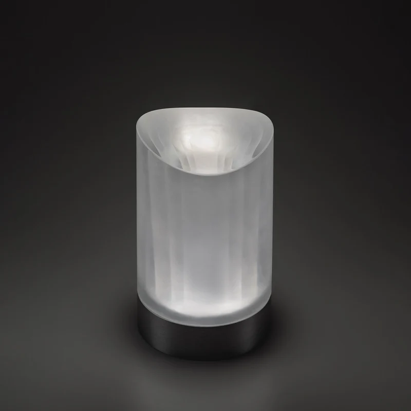 Rechargeable Murano Glass Table Lamp HAUTE by Federico Peri for Purho