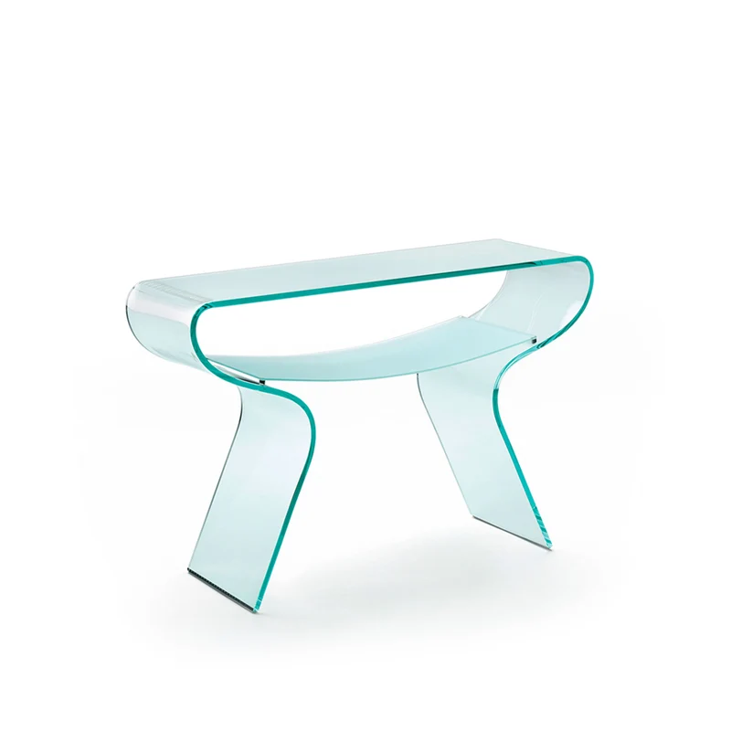 Glass Console Table CHARLOTTE by Prospero Rasulo for FIAM